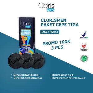 CLORISMEN PAKET CEPE TIGA - Paket Sabun 3 pcs
