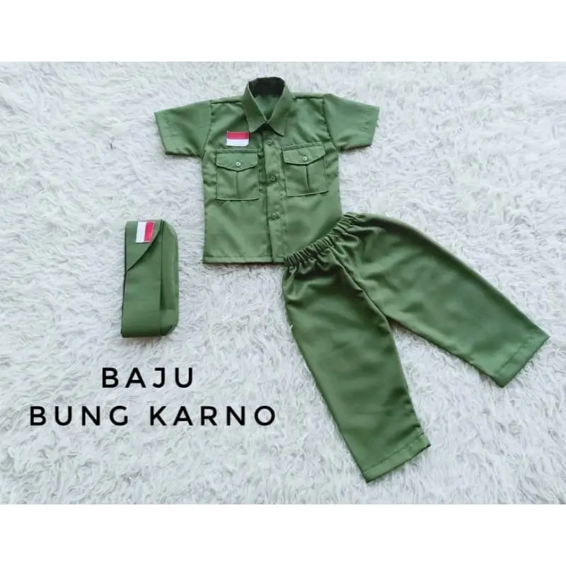Baju bung Karno | baju Soekarno | baju presiden | baju pejuang | baju kemerdekaan | setelan Soekarno