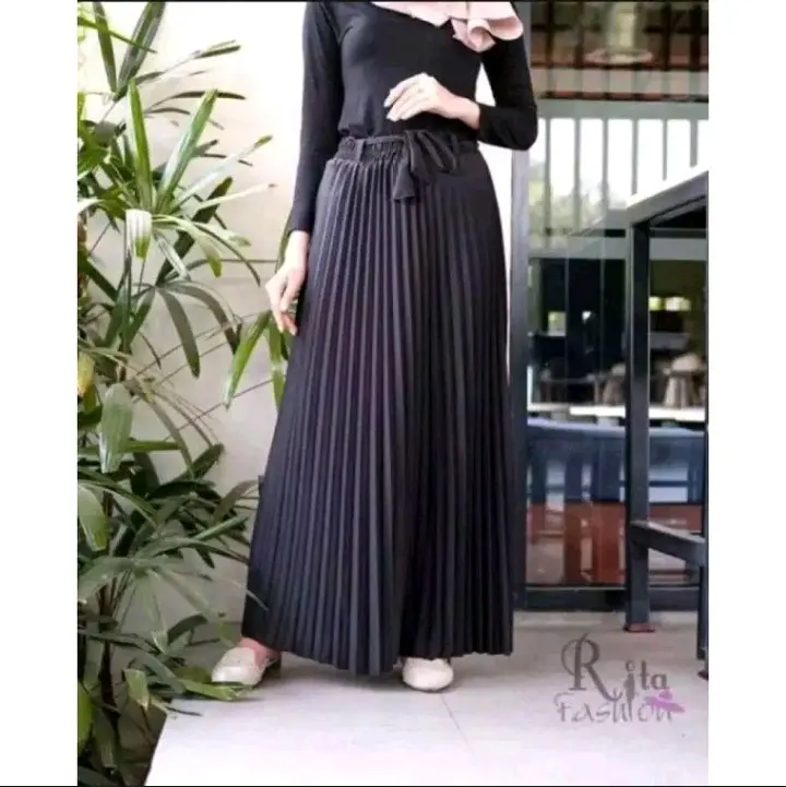 ROK PLISKET TALI LONCENG Katun