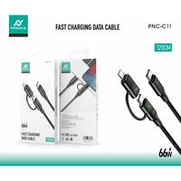 Gambar Phoenicia Kabel Data Dynamic Series Fast Charging 2 In 1 66W USB-C To Type-C+IP - 2 in 1 66w dari iLeaderOfficialStore Kab. Tangerang 2 Tokopedia