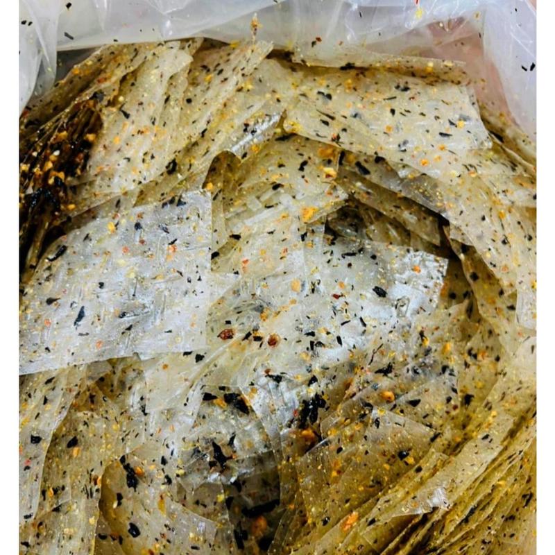 Bánh tráng tỏi rong biển cay ngon, bánh tráng phô mai tôm hành đậm vị Snack Ăn Vặt