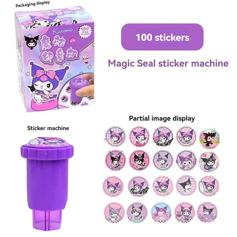 Sanrio Kartun DIY Setem Sticker Kuromi Melody Mainan Ajaib - - TikTok ...
