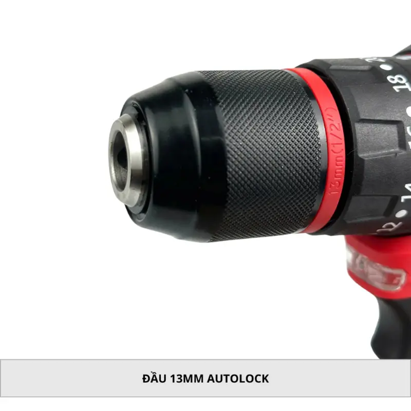 THÂN Máy Khoan Pin THPRO TH7713 3 Chức Năng Đầu 13mm Autolock Động Cơ Không Chổi Than Chân Pin Phổ Thông 5