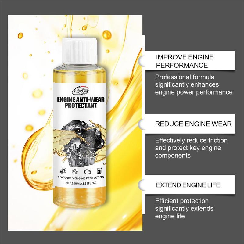 Product Introduction of 100ml Noise Reduction, Anti Shake Rust Proof Agent Engine Anti-wear Protection Agent Cars Maintenance Engine Protection Agent 7