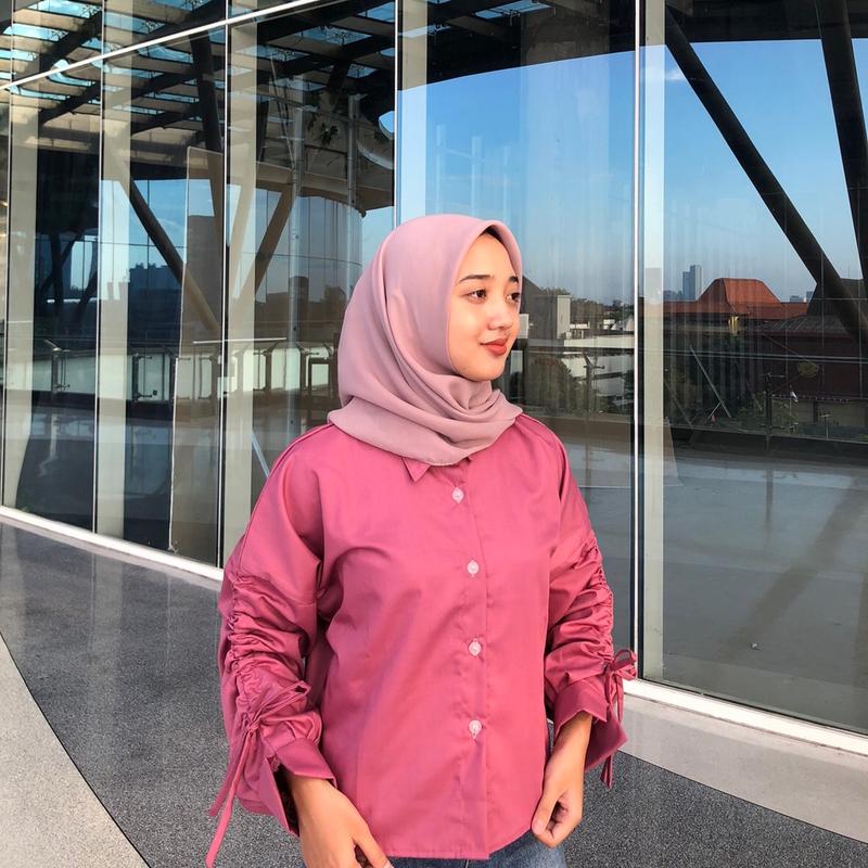 NAEMA BLOUSE LENGAN BALON SERUT 2