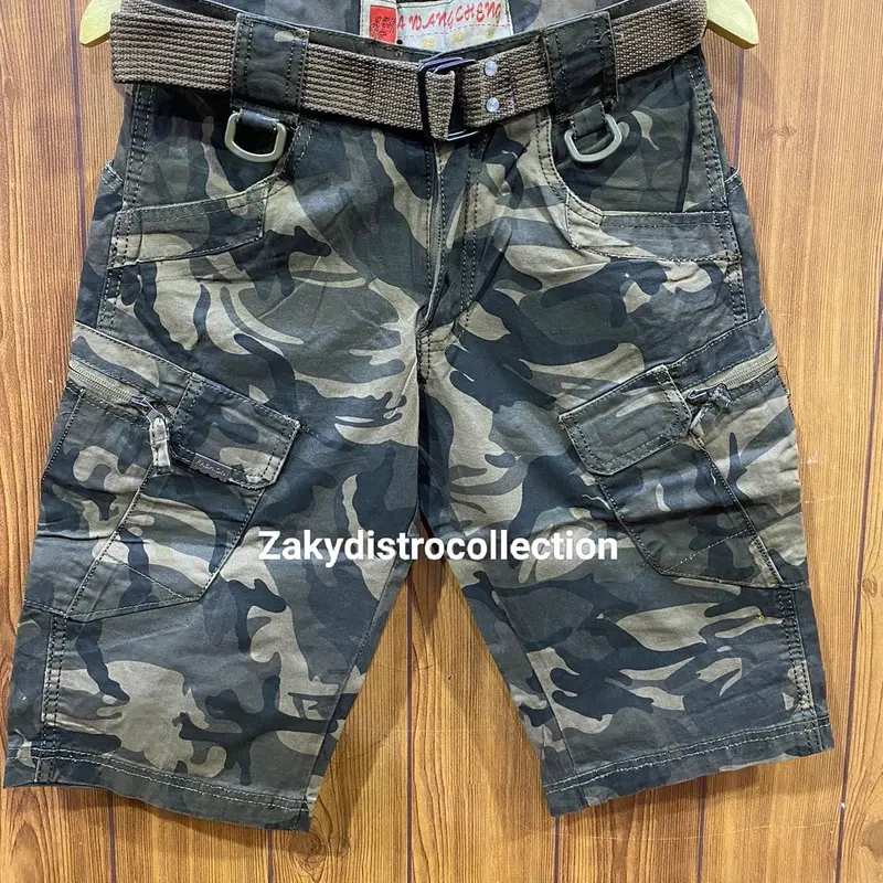 CELANA PENDEK LORENG TAKTIKAL PRIA// CELANA PENDEK TAKTIKAL LORENG  FREE SABUK// CELANA KEREN PRIA //CELANA PENDEK LORENG//CELANA OUTDOOR 5
