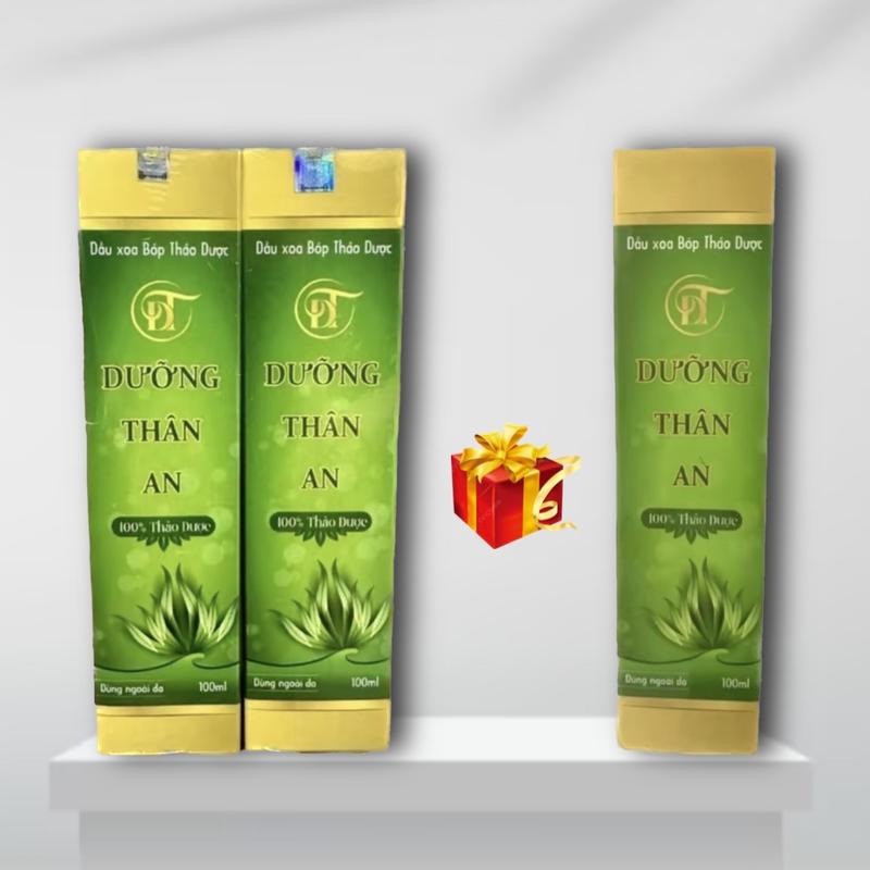  2+1 dầu xoa bóp Dưỡng Thân An 