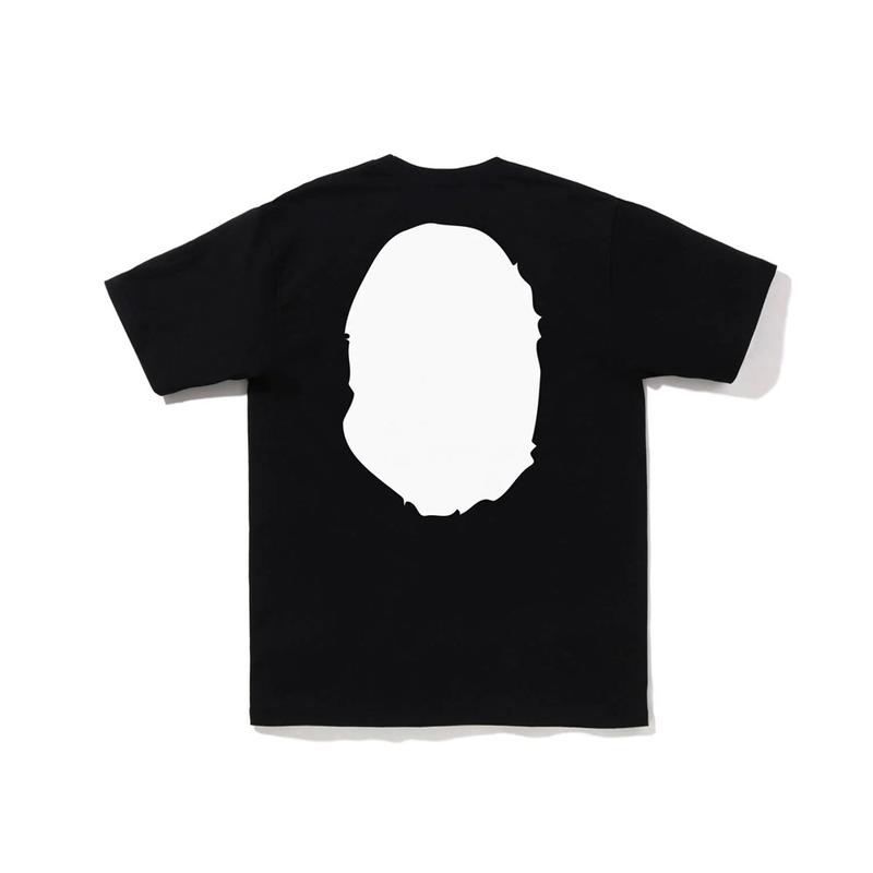 Áo Thun ngắn Tay BAPE, Cổ Điển, In Hình Gấu Trước Và Sau, 230G Bông Sợi Đôi, Bán Buôn Xuyên Biên Giới, Bộ Sưu Tập Xuân Hè 2023 Hàng Mới Về 1