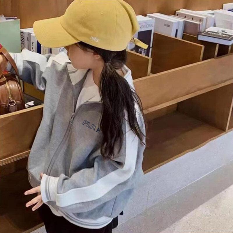 Áo Khoác Trẻ Em, Thời Trang Và Dễ Phối Đồ, Phong Cách Mới Của Đồng Phục Bóng Chày Hàn Quốc, Dành Cho Bé Trai Và Bé Gái, Quần Áo Thường Ngày Và Đẹp Trai, Thích Hợp Cho Trẻ Em Và Trẻ Sơ Sinh 4