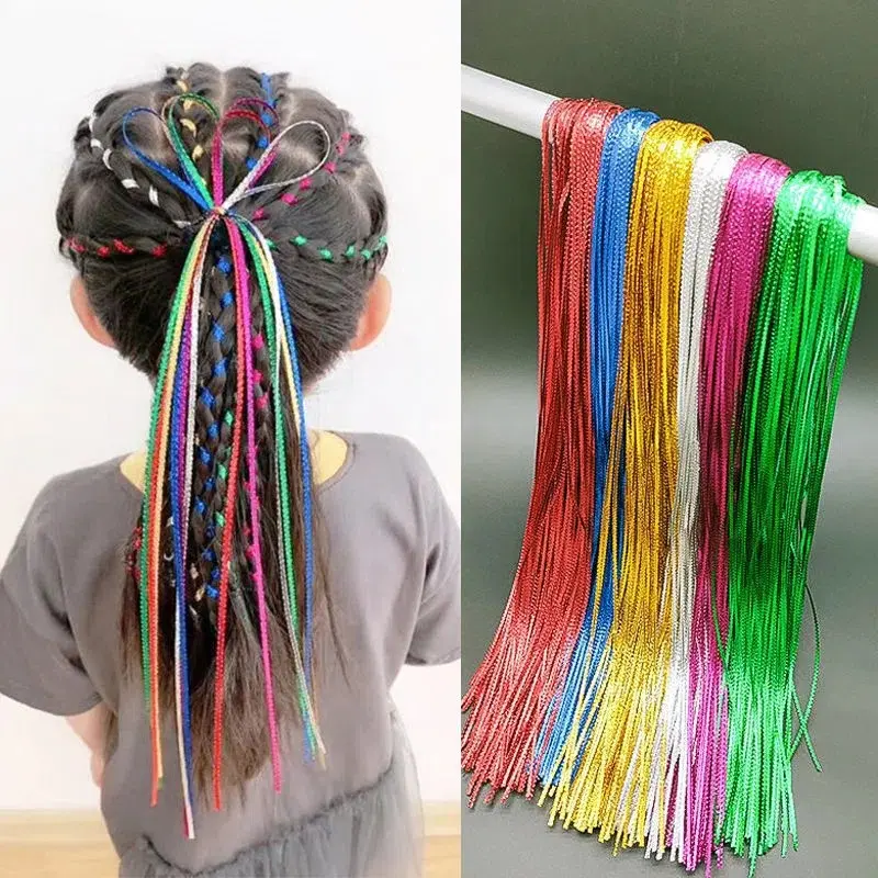 B010 Dây Buộc Tóc Nhiều Màu Sắc Cho Bé Gái 3