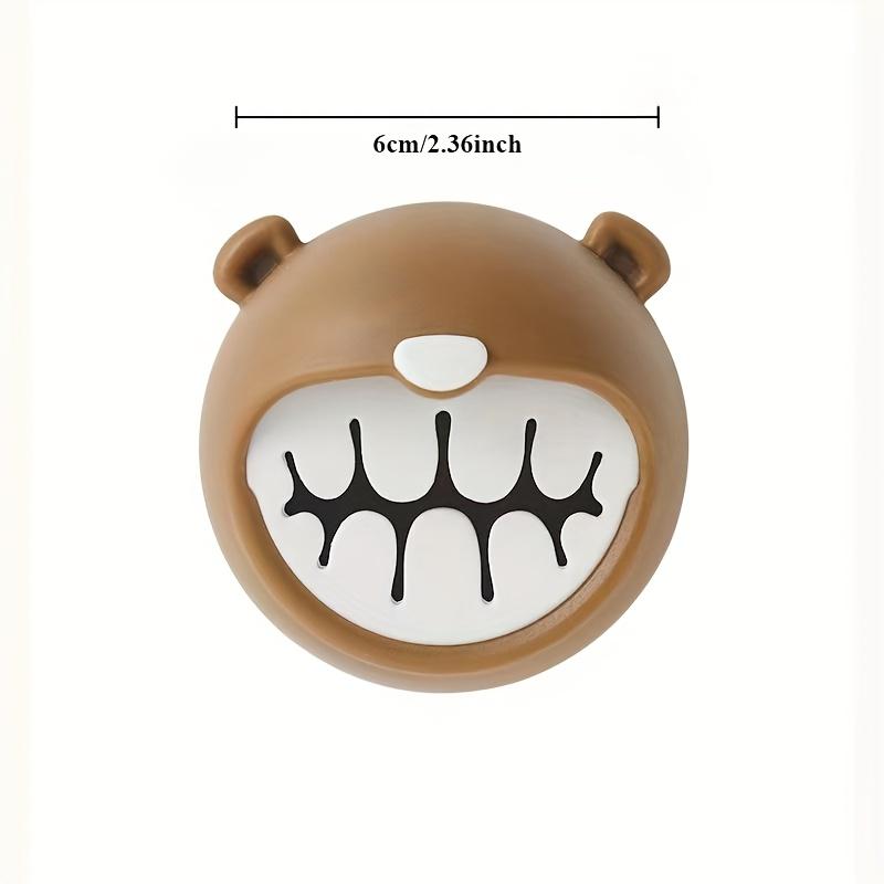 Product Introduction of 1pc Cute Bear-Shaped Towel Holder - Resin Wall-Mounted Hook for Bathroom & Kitchen, Dishwashing Cloth Storage, No Drilling Required, Nodrill Wall Hook|Cute Animal Accessory|Crafted Resin Detail 1