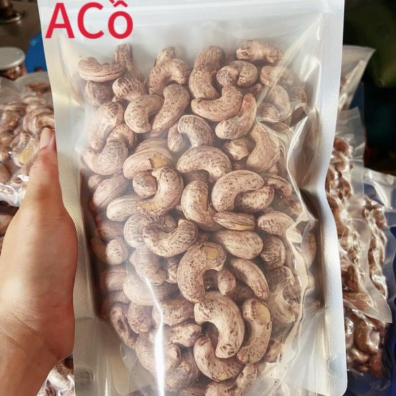 Điều rang muối loại 1 A cồ (500g túi hút chân không) hạt điều hạt dieu Snack Ăn Vặt