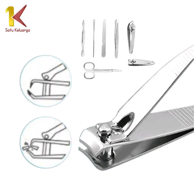 Set Alat Gunting Kuku Lengkap, Set Potong kuku, Menicure, Dewasa dan Anak 6