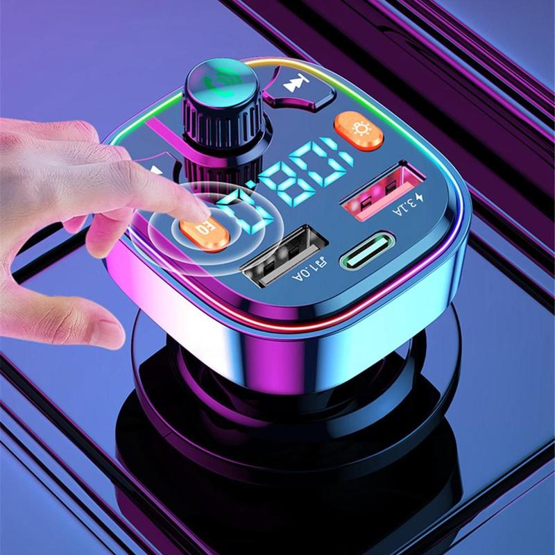 Bluetooth FM Modulator Handsfree Calling Wireless Adapter Car FM Modulator 0