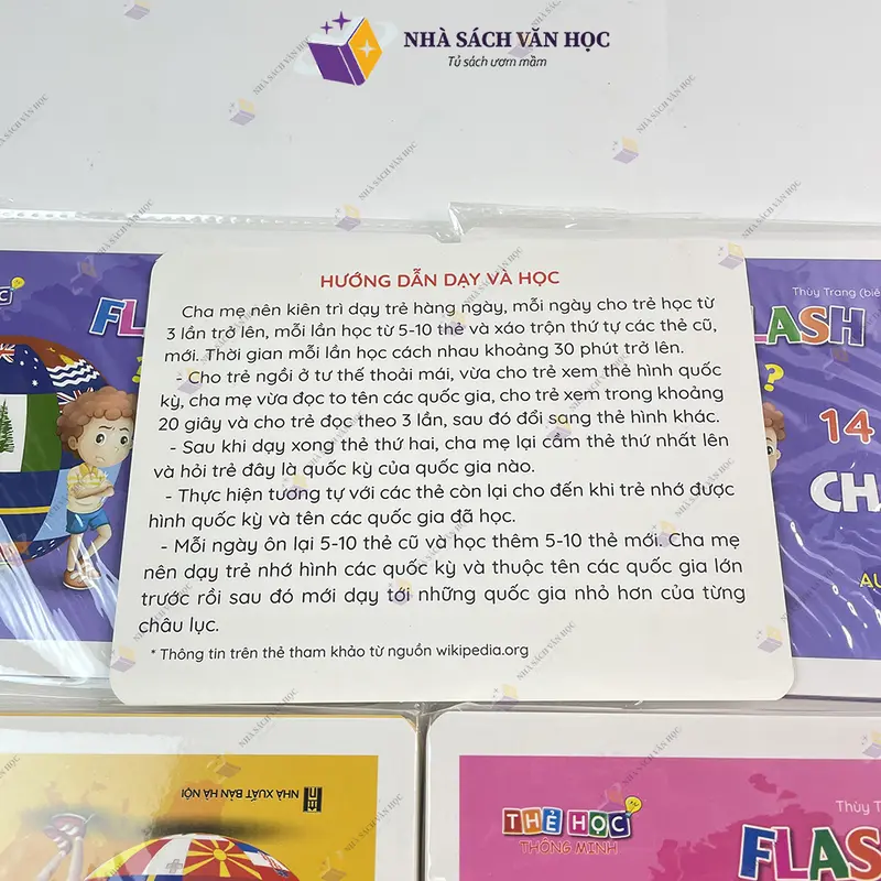 Sách - Flash Card Quốc Kỳ Các Quốc Gia Trên Thế Giới - Thẻ Học Thông Minh 1