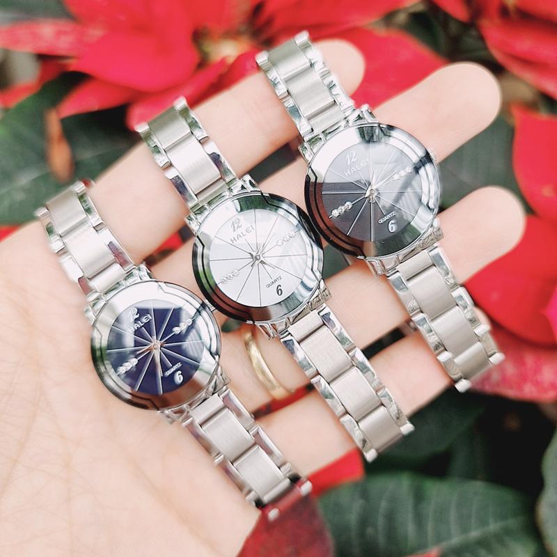  Đồng Hồ Halei Nữ HH28 Nhỏ Xinh Chống Nước Siêu Cấp Women Đeo Tay Watch 