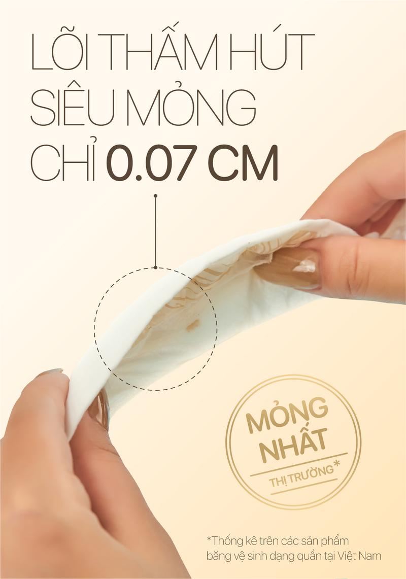 Product Introduction of Combo 20 Băng Quần Vô hình Cielo Stellato siêu mỏng, chống tràn 360 5