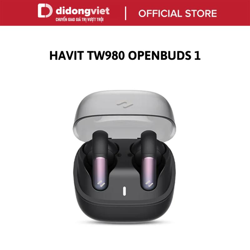 Tai Nghe Havit Openbuds 1 Công Nghệ Truyền âm Định hướng Thiết Kế Open-Ear BT 5.3 Nghe Nhạc Đến 23 Giờ - Bảo Hành 12 Tháng Không Dây