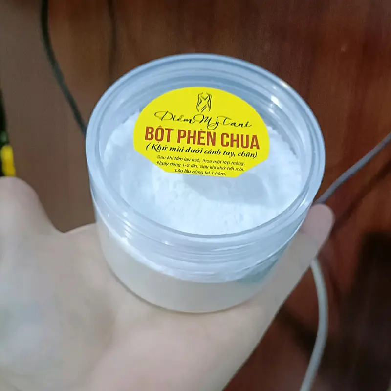 Phèn chua chưng cất 100gr Khử Mùi(có che tên sp) 4