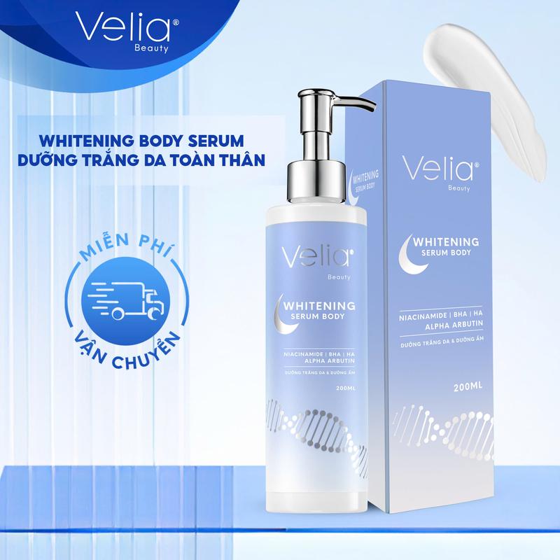 [ #06 ] Kem Dưỡng Trắng Da Toàn Thân Whitening Serum Body Velia 1