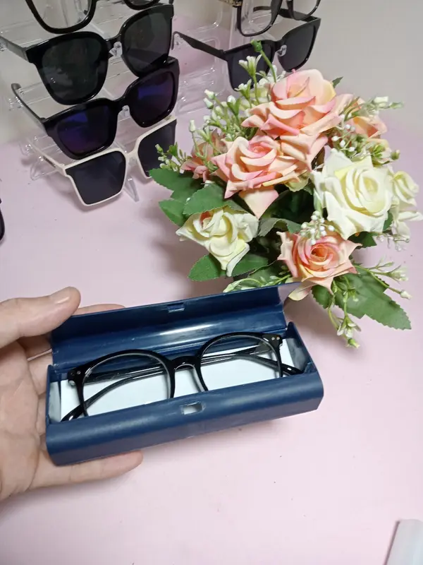 [Shop Khai Trương Nhiều Ưu Đãi] Hộp đựng Kính, hộp kính cận,đựng đồ trang sức giúp bảo vệ kính không bị xước nhiều màu 5