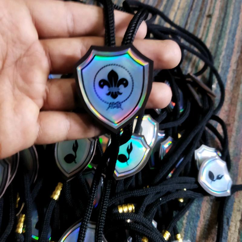 Ring kacu pramuka Hologram viral  gerakan pramuka wosem tunas satu tunas dua Plastik Tali 4