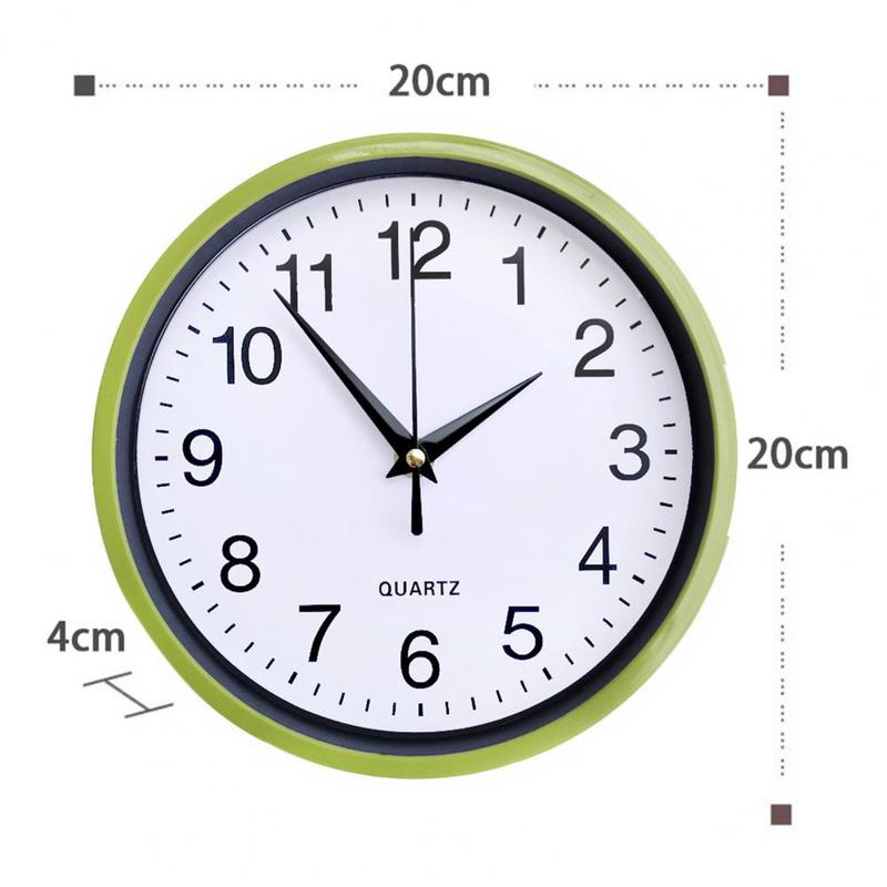 Durable Wall Clock Silent Wall Clock Number Round Wall Clock - TikTok ...