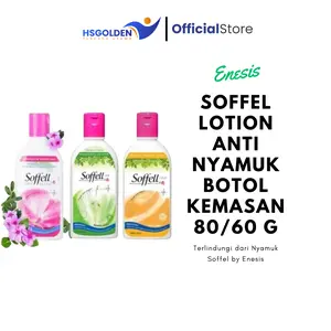 Soffel Lotion Anti Nyamuk Botol kemasan 80/60 g