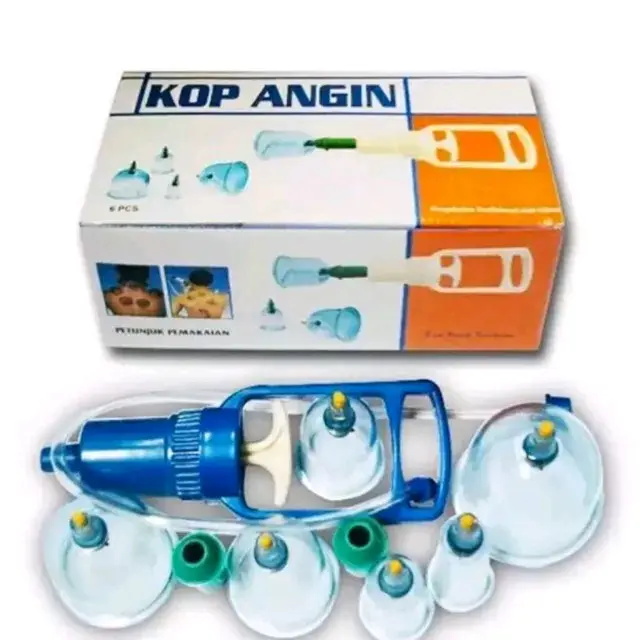 Kop Angin isi 6 Pcs Alat Bekam Cupping Kit