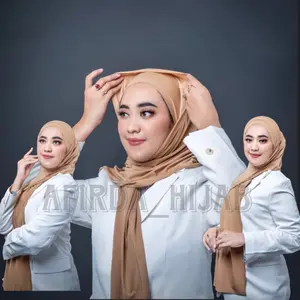 TERBARU PASHMINA KUPING GAJAH JERSEY INSTAN