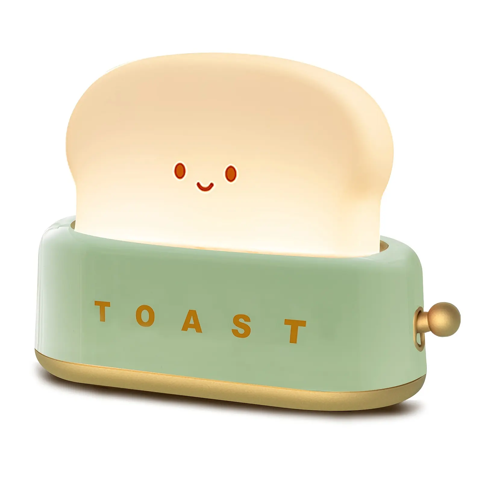 Table Decoration Toasted Bread Lamp Toast Light Rechargeable Small ...