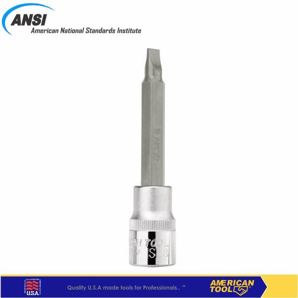 Gambar 1/2"DR Driver Bit Socket SL8 x 100mm American Tool 8958000 - 1 dari American Tool & Secure Store Kab. Tangerang Tokopedia