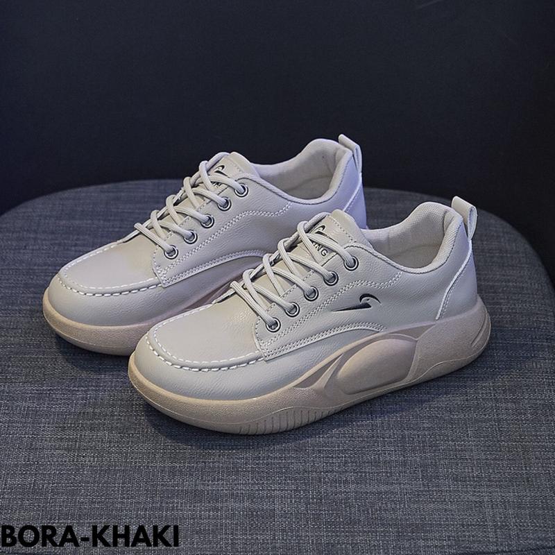 Product Introduction of Sepatu Wanita Moderen Cantik Sneakers Viral Comfy Ootd Fashion Bahan Pu  Bora 27