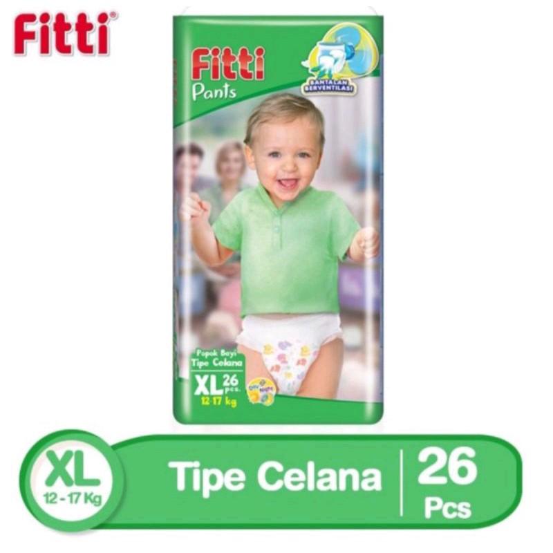 Fitti Pants S40 M32 L28 XL26 Diapers Popok Bayi 4