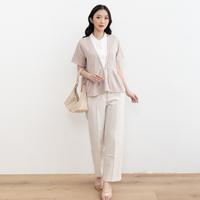Gambar Eclaire - Vanessa Top  Normal Grande Bigsize Xtrasize | Atasan Twill Wanita Casual Korea S-L-XL-XXL Jumbo - Black, Normal dari Eclaireshop_NEW Kota Tangerang 2 Tokopedia