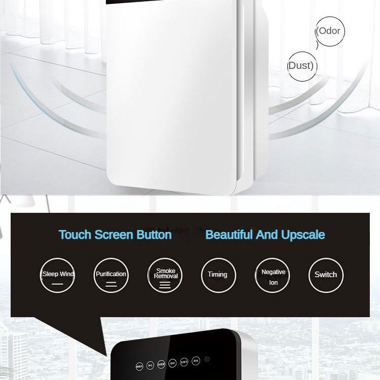 Product Introduction of Home Air Cleaner Office Commercial Anion Purifier Dust Removal PM2.5 Household Appliances 17