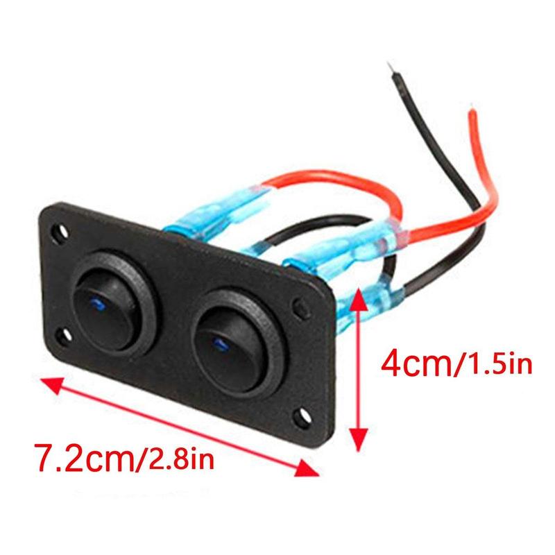 Product Introduction of Marine Switch Panel, Rv Toggle Switch Panel, Marine Panel Socket Ignition Switch Panel Multi-Function Car Panel 26