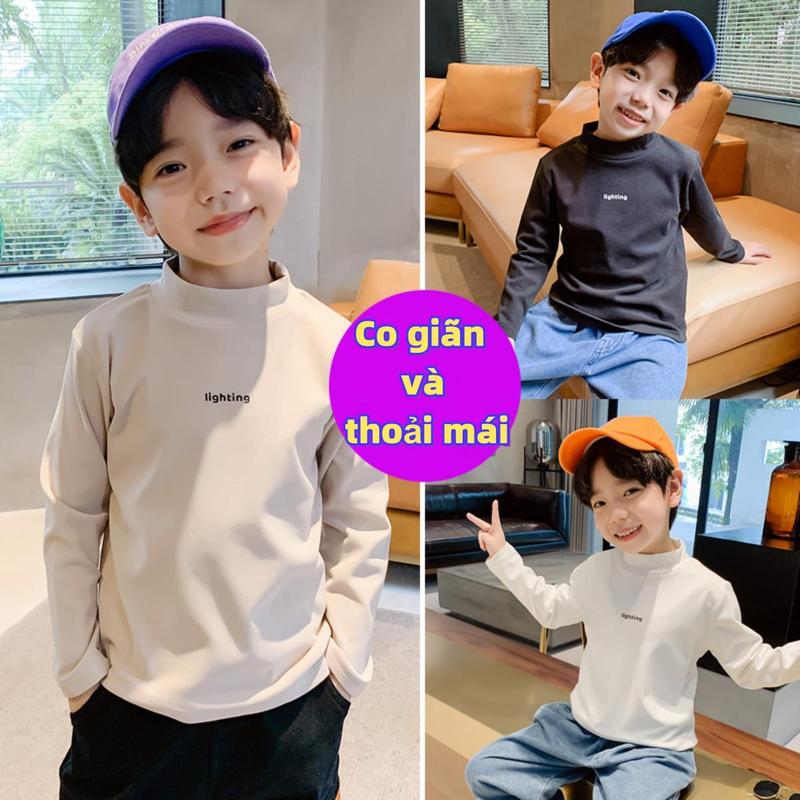 [110-170 size] Áo giữ nhiệt dành cho bé trai phong cách Hàn Quốc áo  bbr