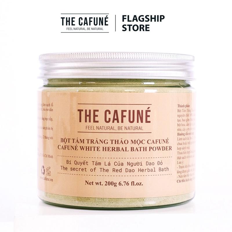 Bột tắm trắng thảo mộc The Cafuné 200 Gram Dưỡng Body
