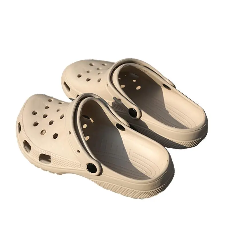 LollyShop Outdoor slippers Men's summer casual hole shoes non slip flat sandals  for women and men Large size shoes unisex Boy Footwear Comfort Walking Shoes Decor Dance beach slippers fashion comportable  wear