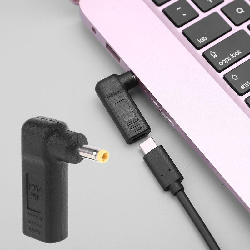 Adaptateur USB Type C Femelle Vers 4.0x1.7mm - Support Jusqu'à 100W - Neuf Chine