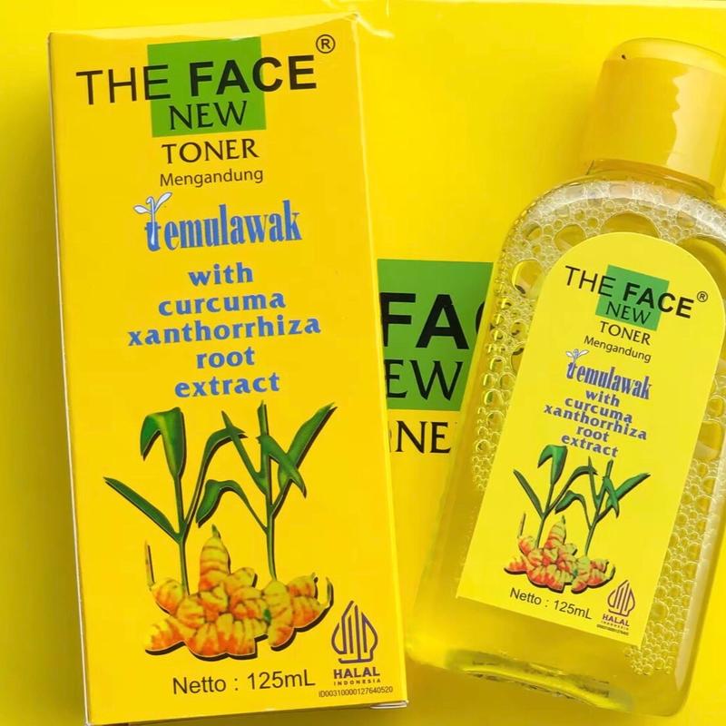 Toner Temulawak The Face 125ml Original Bpom - Cressindo Kusuma Wajah Extract 0