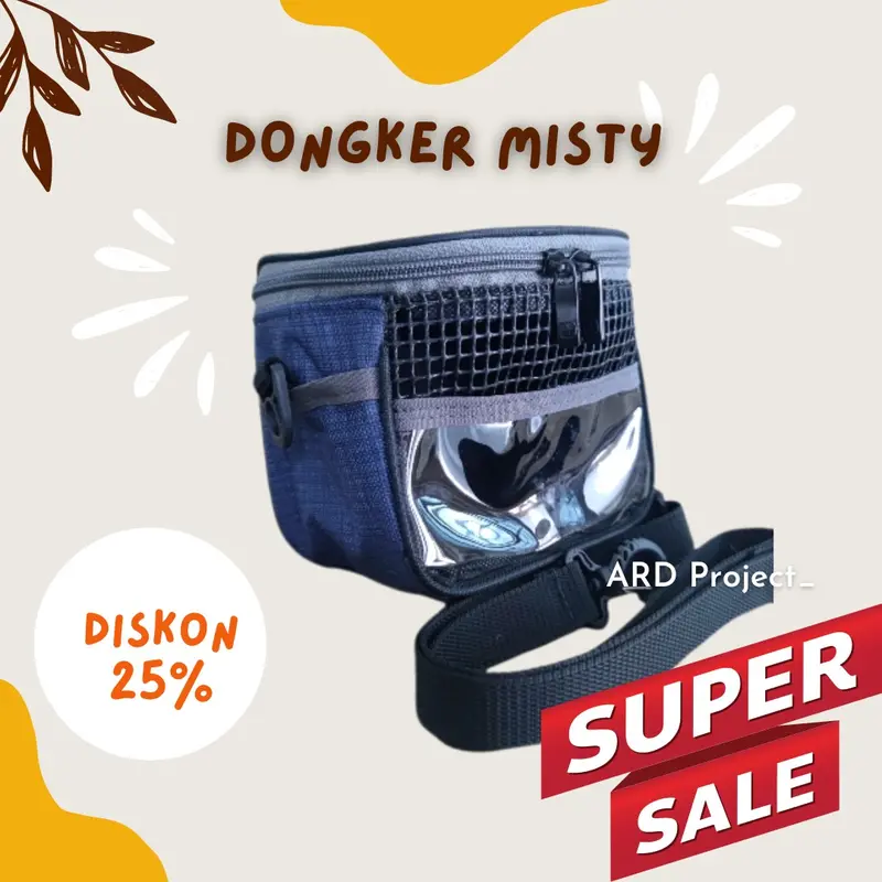 Tas travel pouch bonding pouch sugar glider hamster marmut tupai 7