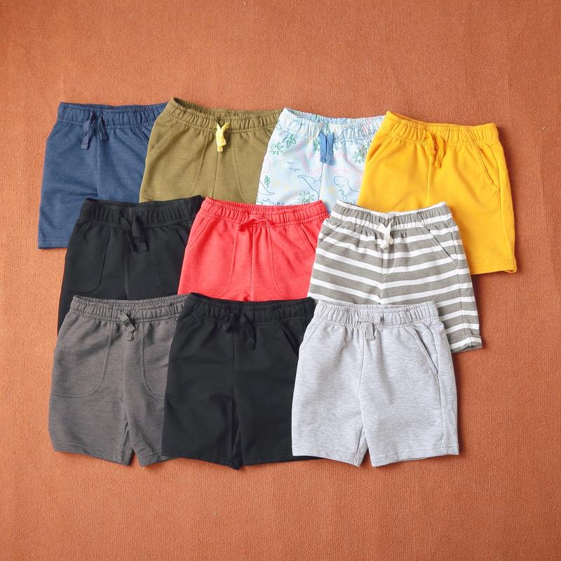 Product Introduction of (6-12kg) - Quần short da cá sọc trơn BT nhí size 12M-2T 5