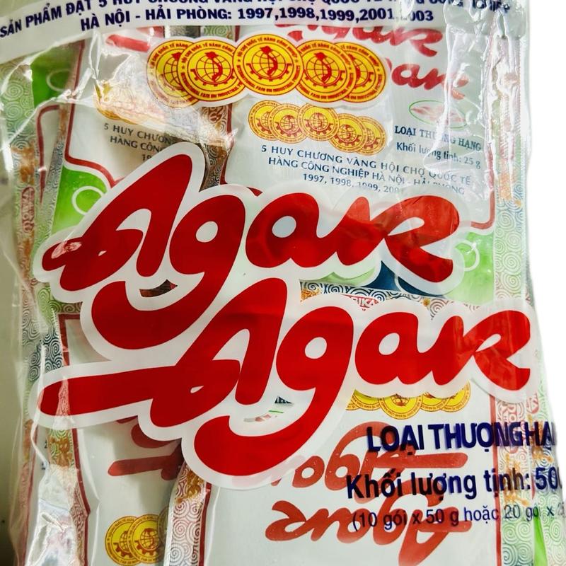 1 Túi Bột rau câu Hải Long 5 đồng tiền 500g