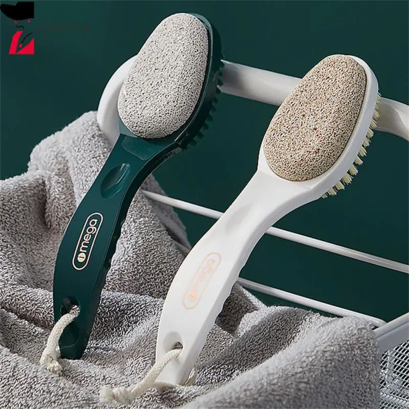 Bàn Chải Chà Chân 2 Trong 1, Dụng Cụ Chăm Sóc Bàn Chân Bàn Chải Chà, Dụng Cụ Móng Chân Cho Gót Chân, Đá Mài Chân Hai Mặt