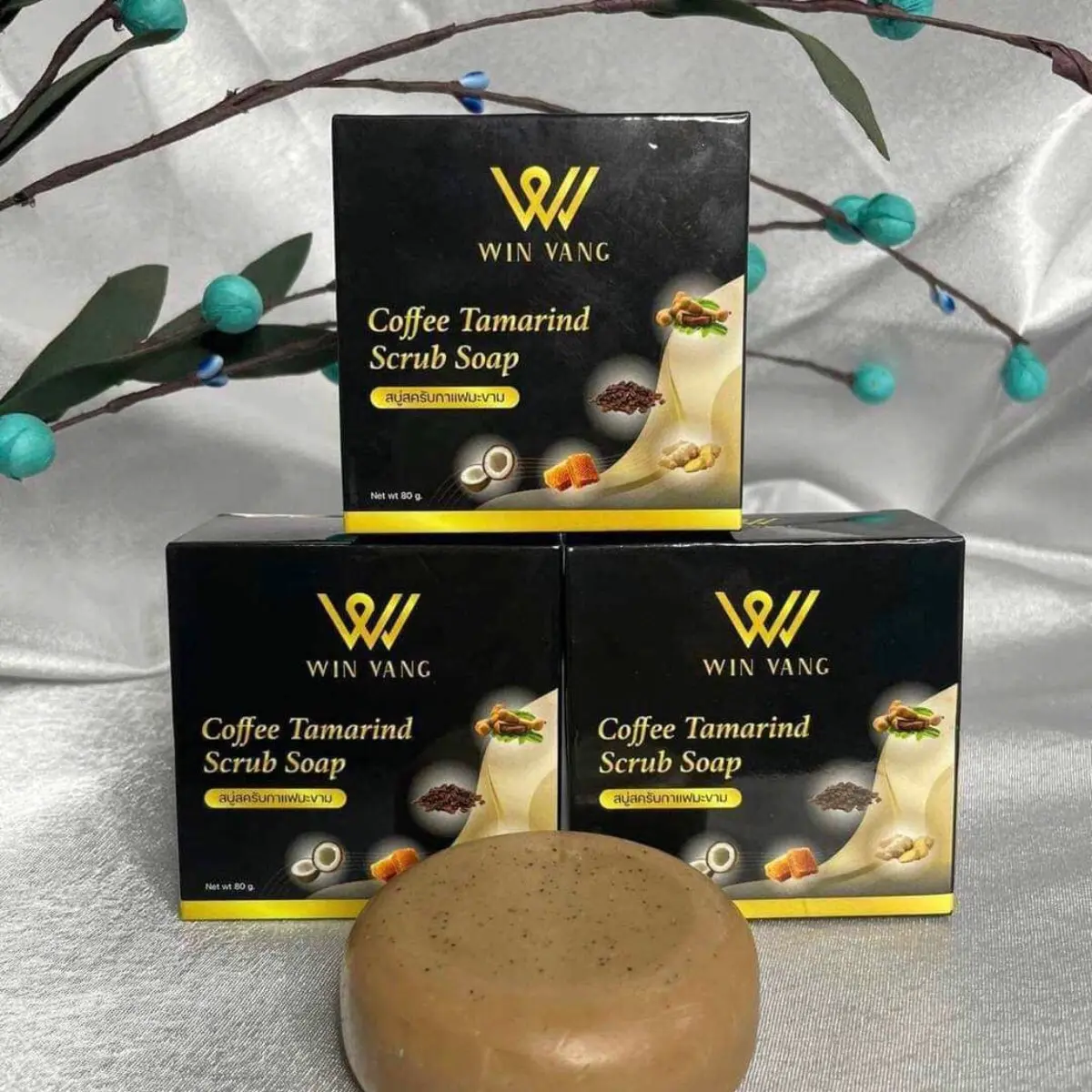 3 xà bông cafe