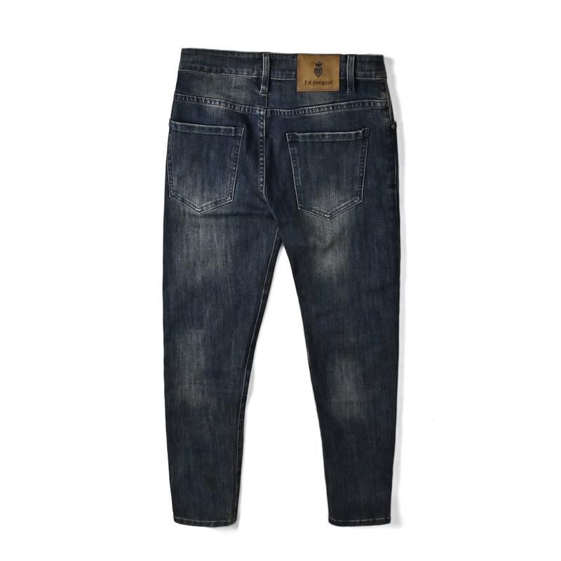 Quần jean dài nam có co giãn THFashion chất vải denim cao cấp mã TH1209 xanh đậm  size 28 29 30 31 32 33 34 35 36  Menswear Có Túi Pants 1