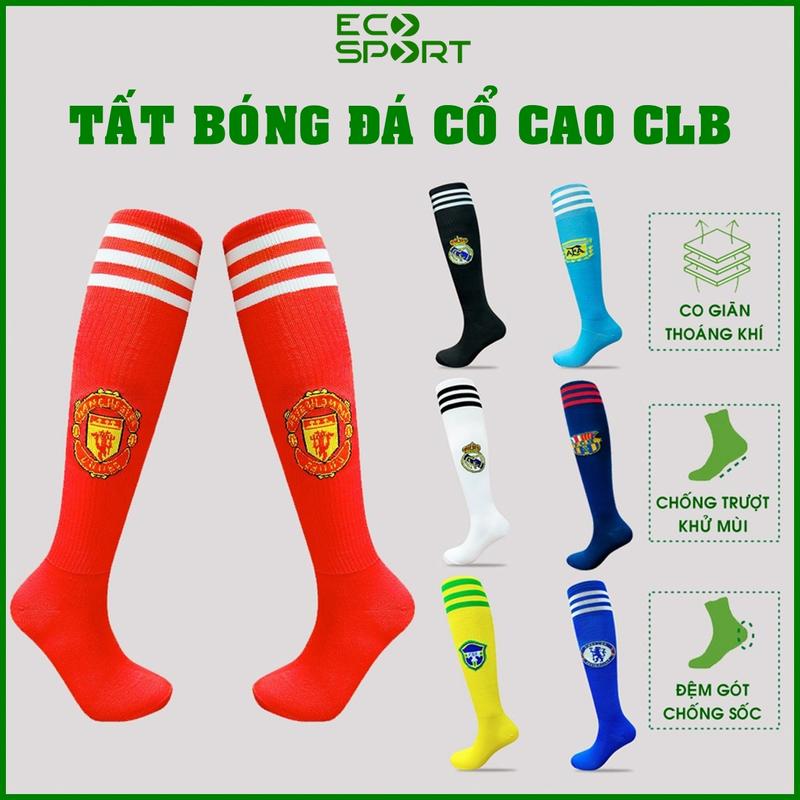 Tất Bóng Đá Trẻ Em Vớ Đá Banh Chống Trơn Trượt Thể Thao Chính Hãng Giá Rẻ Cổ Cao Lửng Ngắn Dài Qua Đầu Gối Cao Cấp