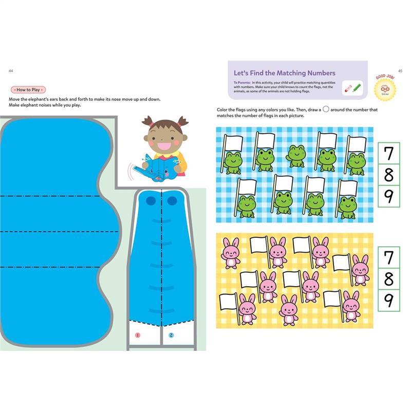 Product Introduction of 100% Quality Gakken Play Smart Activity Workbook Series Age 4+ 10